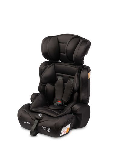 Caretero, Falcon i-Size, scaun auto, negru, 76-150 cm