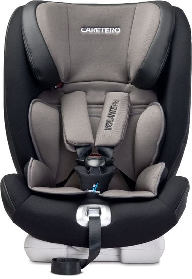 Caretero, Volante Fix, scaun auto, 9-36 kg, granit