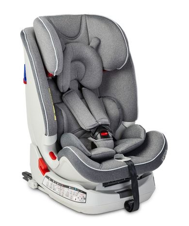 Caretero, Yoga, scaun auto, 0-25 kg, gri