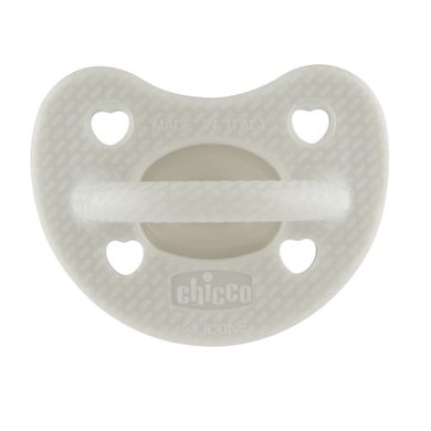 Chicco, Physioforma, Soft Luxe, suzeta din silicon, menta, 6-16 m, 2 buc.