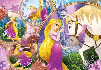 Clementoni, Maxi Super Color, Rapunzel, puzzle, 24 piese