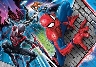 Clementoni, Maxi Super Color, Spider-Man, puzzle, 24 piese
