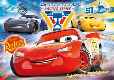 Clementoni, Super Color, Cars, puzzle, 104 piese