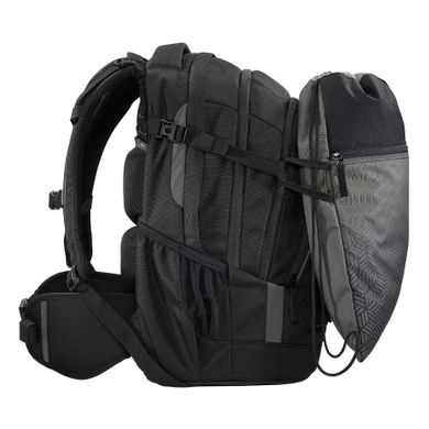 Coocazoo, rucsac cu snur, 43-34 cm, Black Carbon