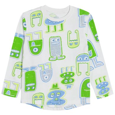 Cool Club, Bluza cu maneca lunga pentru baieti, alb