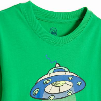 Cool Club, Bluza cu maneca lunga pentru baieti, verde