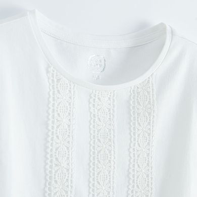 Cool Club, Bluza cu maneca lunga pentru fete, alb