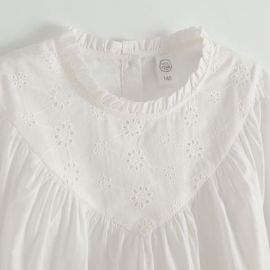 Cool Club, Bluza cu maneca lunga pentru fete, alb