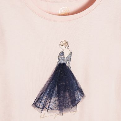 Cool Club, Bluza cu maneca lunga pentru fete, roz deschis