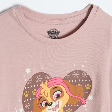 Cool Club, Bluza cu maneca lunga pentru fete, violet, imprimeu Paw Patrol