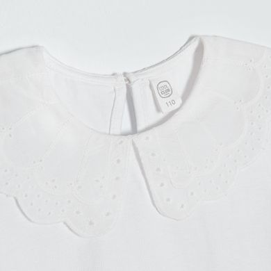 Cool Club, Bluza cu maneca scurta pentru fete, alb
