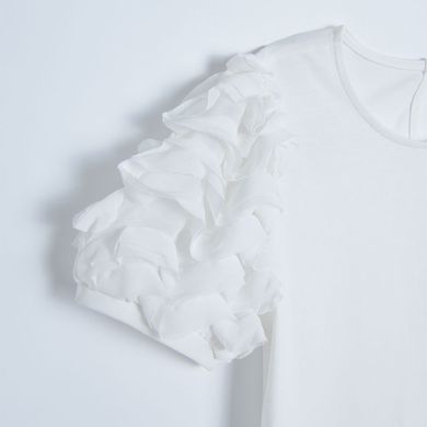 Cool Club, Bluza cu maneca scurta pentru fete, alb