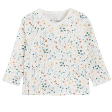Cool Club, Bluza cu nasturi pentru fete, bumbac organic, alb, imprimeu Winnie the Pooh, set 2 buc.