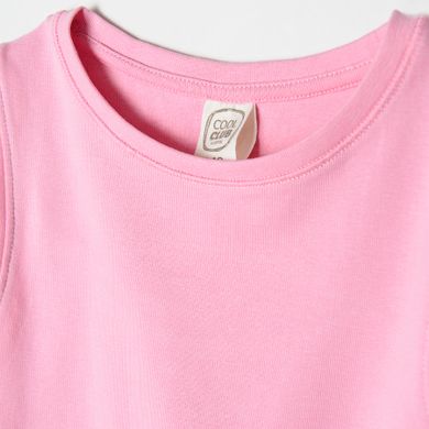 Cool Club, Bluza fara maneci pentru fete, roz, cu funda
