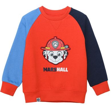 Cool Club, Bluza pentru baieti, rosu-albastru, imprimeu Marshall, Paw Patrol