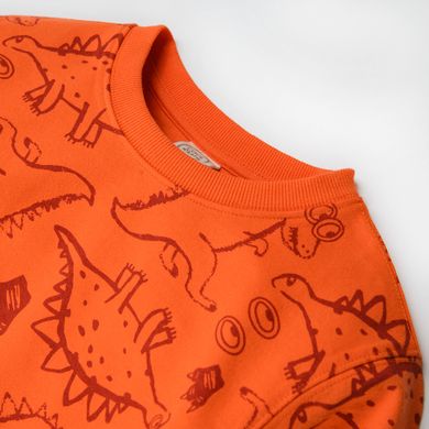 Cool Club, Bluza pentru baieti, rosu, imprimeu dinozauri