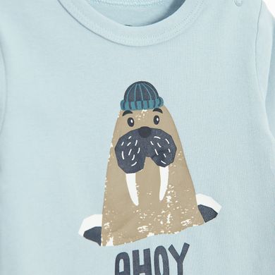 Cool Club, Body cu maneca lunga pentru baieti, albastru