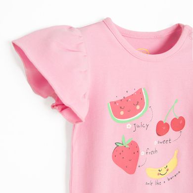 Cool Club, Body cu maneca scurta pentru fete, roz