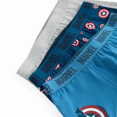 Cool Club, Boxeri pentru baieti, mix, set, 3 buc., imprimeu Marvel Super Heroes