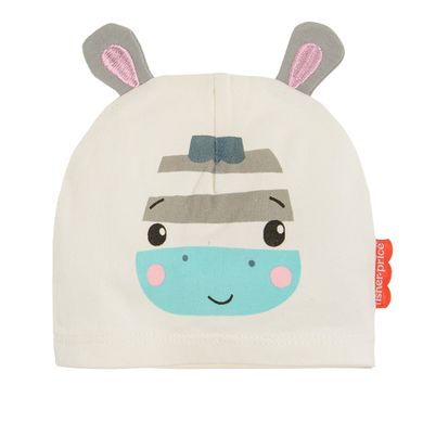 Cool Club, Caciula pentru fete, bumbac organic, Fisher-Price, set 2 buc.