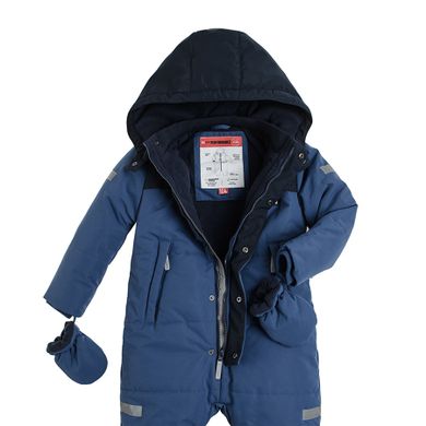 Cool Club, Combinezon cu gluga pentru baieti, bleumarin, umplutura PrimaLoft