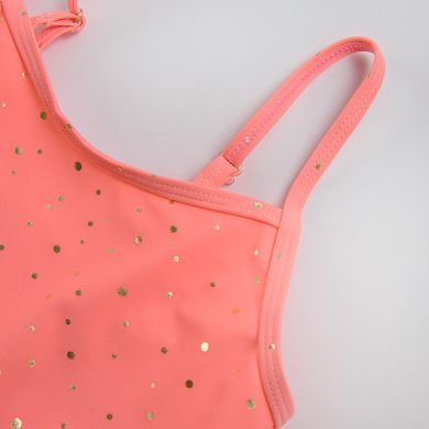Cool Club, Costum de baie din doua piese pentru fete, coral neon