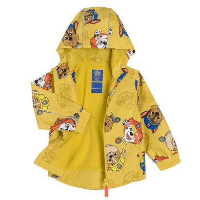 Cool Club, Geaca cu gluga pentru baieti, galben, imprimeu Paw Patrol
