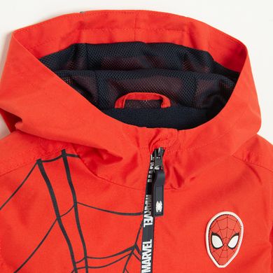 Cool Club, Geaca cu gluga pentru baieti, rosu, imprimeu Spider-Man