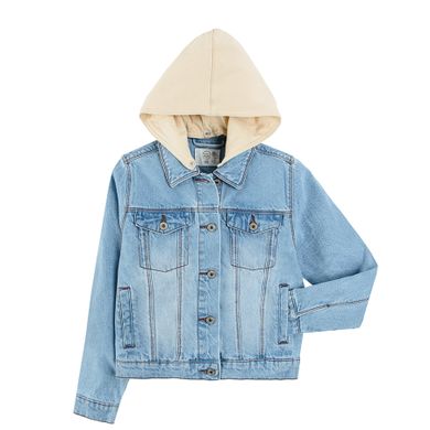 Cool Club, Geaca de blugi cu gluga pentru fete, denim