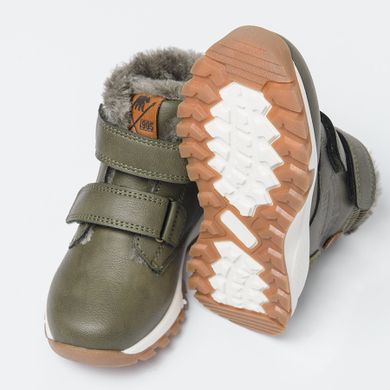 Cool Club, Ghete de iarna pentru baieti, kaki, imprimeu Create new stories
