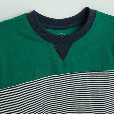 Cool Club, Hanorac pentru baieti, subtire, verde-bleumarin