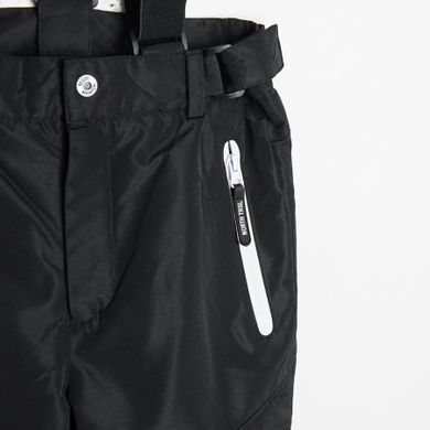 Cool Club, Pantaloni de schi pentru baieti, negru, cu bretele