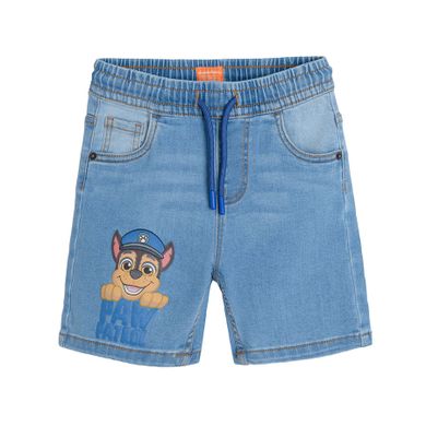 Cool Club, Pantaloni scurti de blugi pentru baieti, denim, imprimeu Paw Patrol