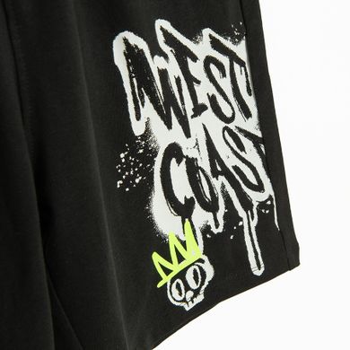 Cool Club, Pantaloni scurti pentru baieti, negru