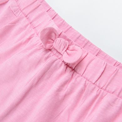Cool Club, Pantaloni scurti pentru fete, roz, cu funda