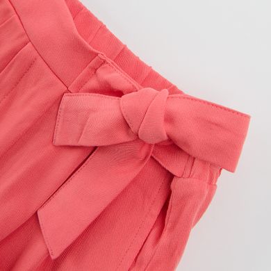 Cool Club, Pantaloni tip culotte din material textil pentru fete, culoare coral