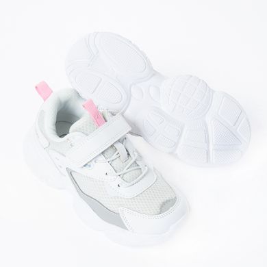 Cool Club, Pantofi sport pentru fete, alb, elemente holo