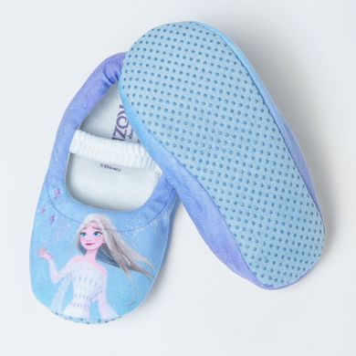 Cool Club, Papuci de casa pentru fete, albastru, imprimeu Elsa, Frozen