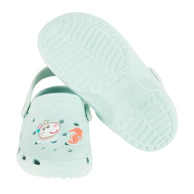Cool Club, Papuci pentru fete, culoare turcoaz, Peppa Pig
