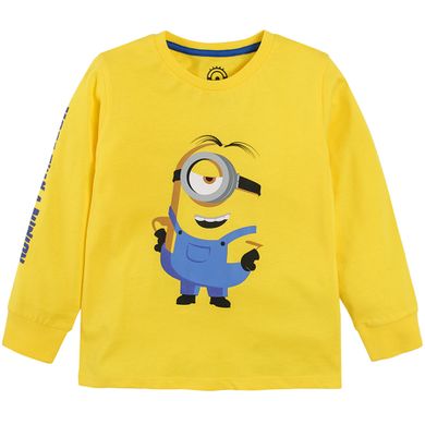 Cool Club, Pijama baieti, gri si galben, Minions