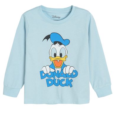 Cool Club, Pijama pentru baieti, albastru, imprimeu Donald Duck