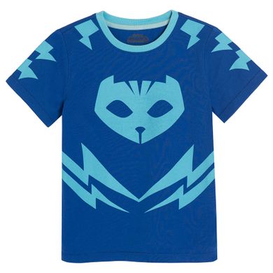 Cool Club, Pijama pentru baieti, albastru, imprimeu PJ Masks