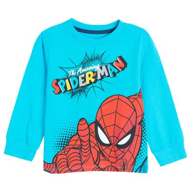 Cool Club, Pijama pentru baieti, albastru-rosu, imprimeu Spider-Man