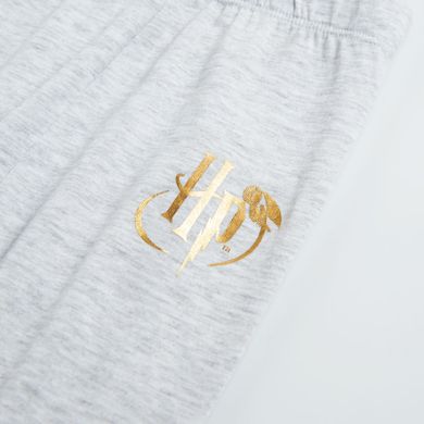 Cool Club, Pijama pentru fete, alb-gri, bleumarin, imprimeu Harry Potter, set 2 buc.