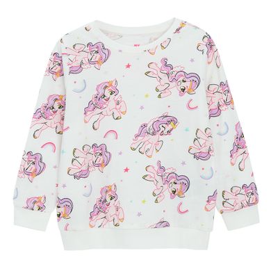 Cool Club, Pijama pentru fete, ecru, imprimeu My Little Pony