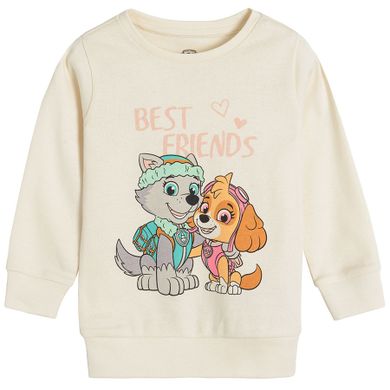 Cool Club, Pijama pentru fete, ecru, imprimeu Paw Patrol