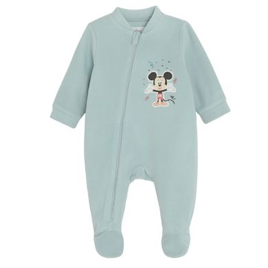Cool Club, Pijama tip salopeta pentru baieti, turcoaz, imprimeu Disney