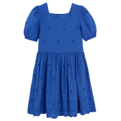Cool Club, Rochie cu maneca scurta pentru fete, albastru