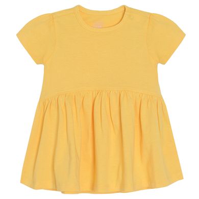 Cool Club, Rochie cu maneca scurta pentru fete, galben, roz, set, 2 buc.