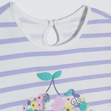 Cool Club, Rochie cu maneca scurta pentru fete, violet